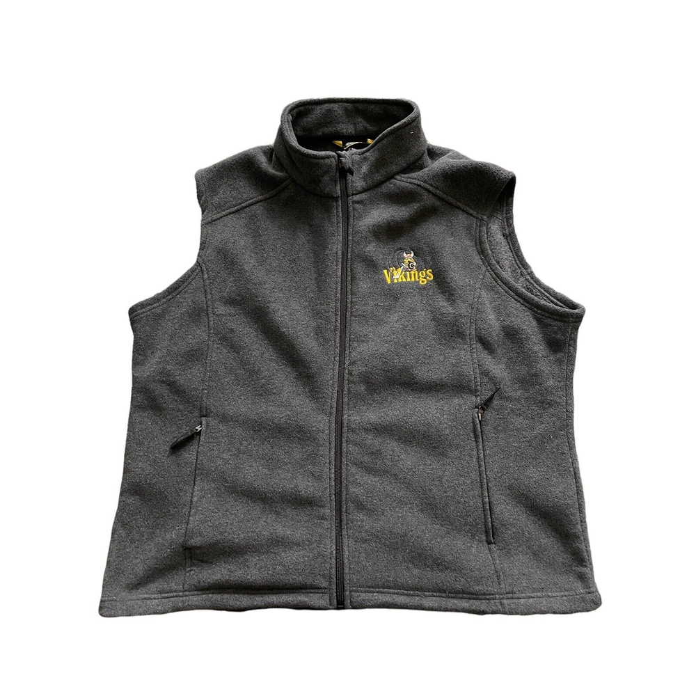 Core 365 fleece vest with embroidered Vikings figure size 3XL